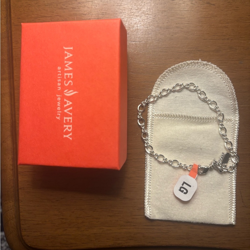 James Avery Silver Chain Bracelet - large